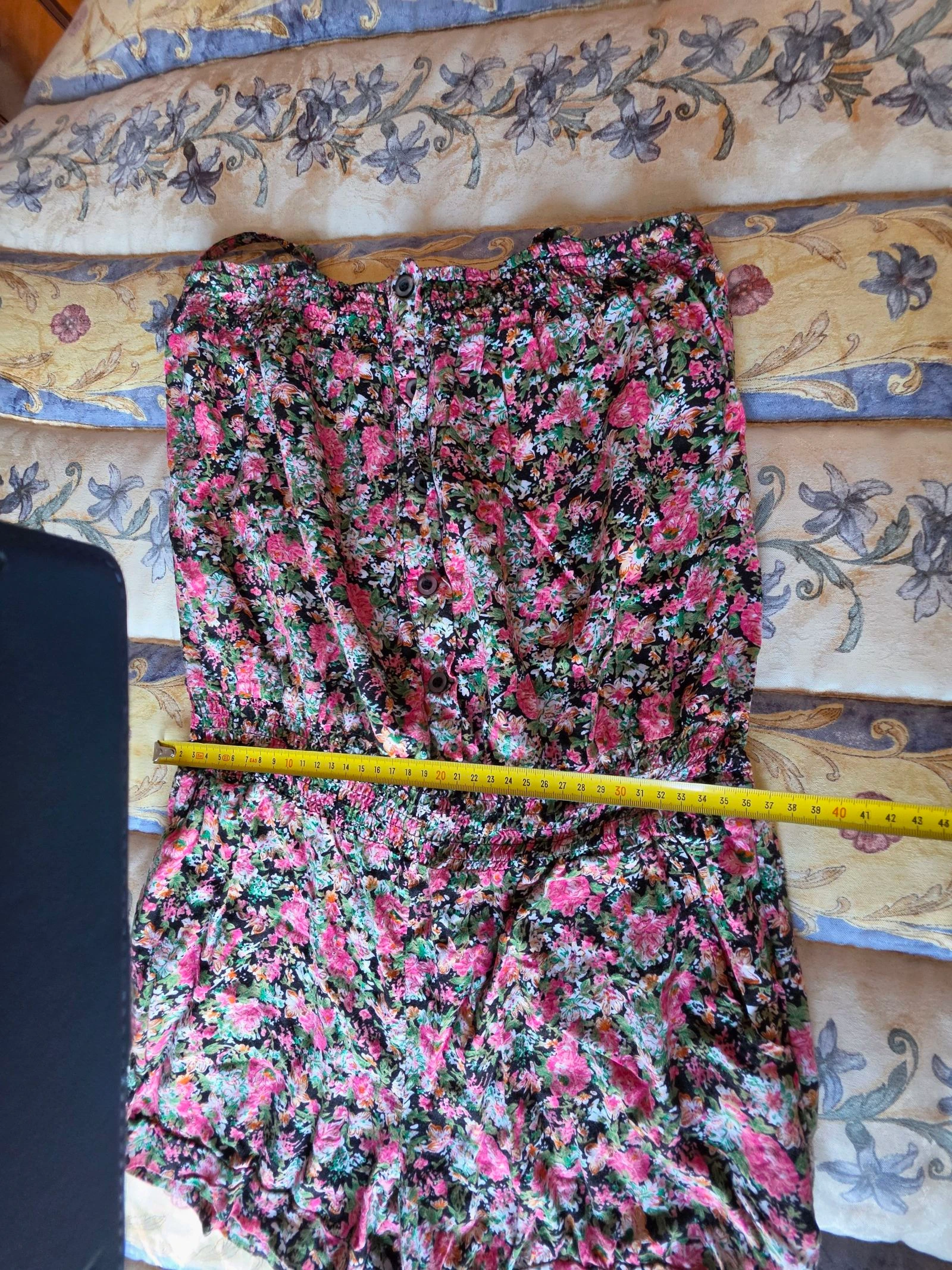 Pink Floral Print Short Jumpsuit – photo 6